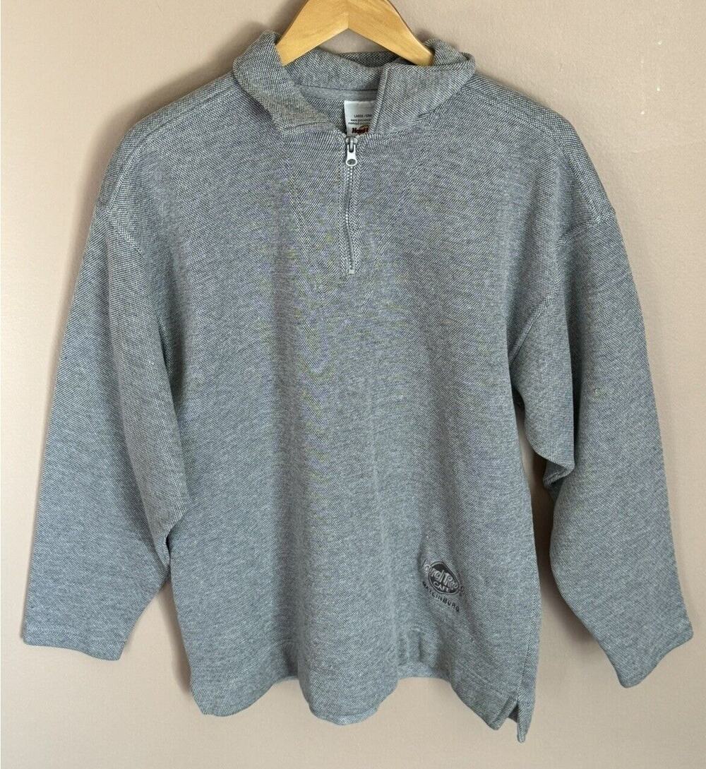 HARD ROCK CAFE SWEATSHIRT *GATLINBURG* EMBROIDERED Large